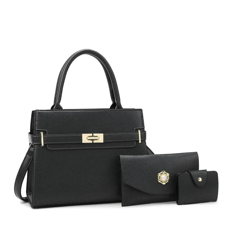 Bolso Antonella Multifuncional con Bolso Principal y Monedero