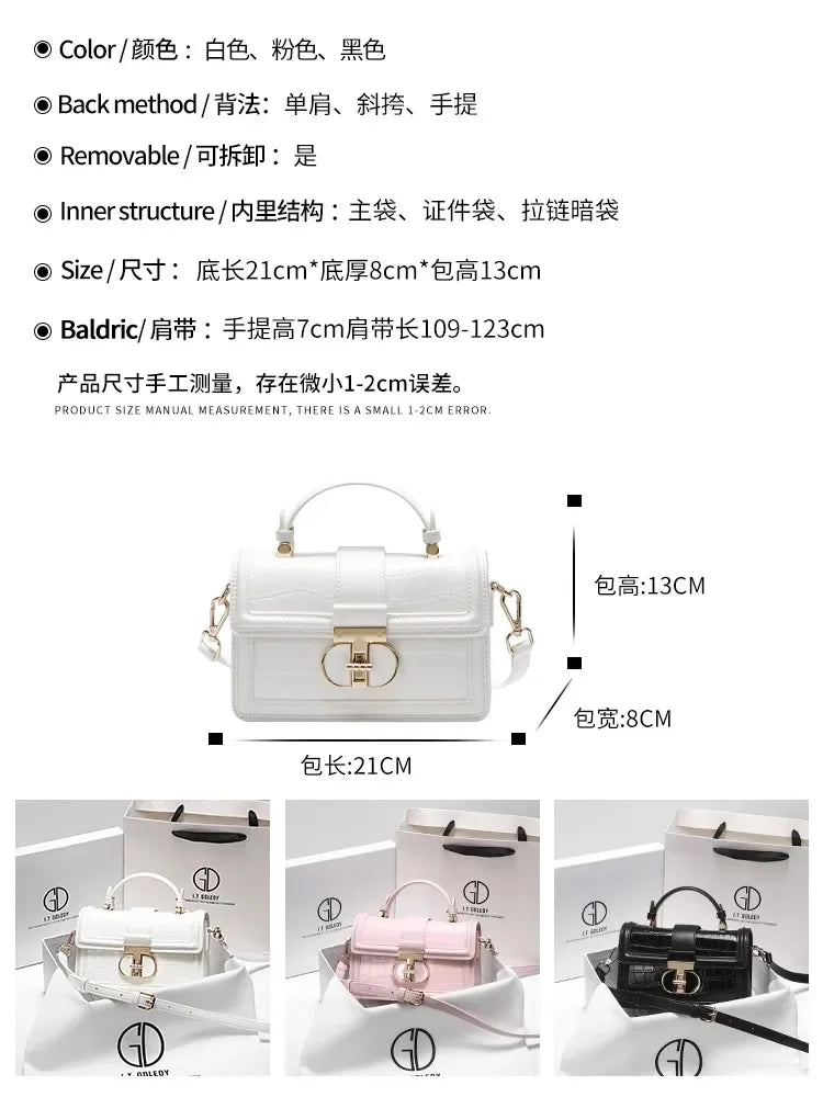 Bolso Valeria con Acabado Alligator y Diseño Exclusivo de Alta Gama