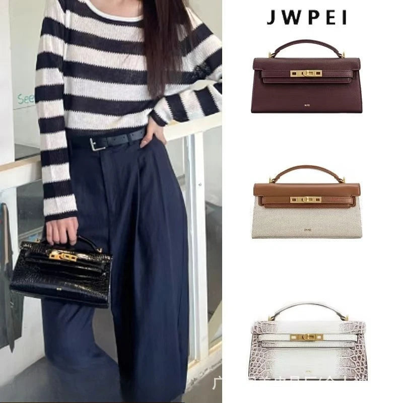 Aurora Crocodile Privée - Aurora Privée Handbag, Crocodile Pattern, New Style, High