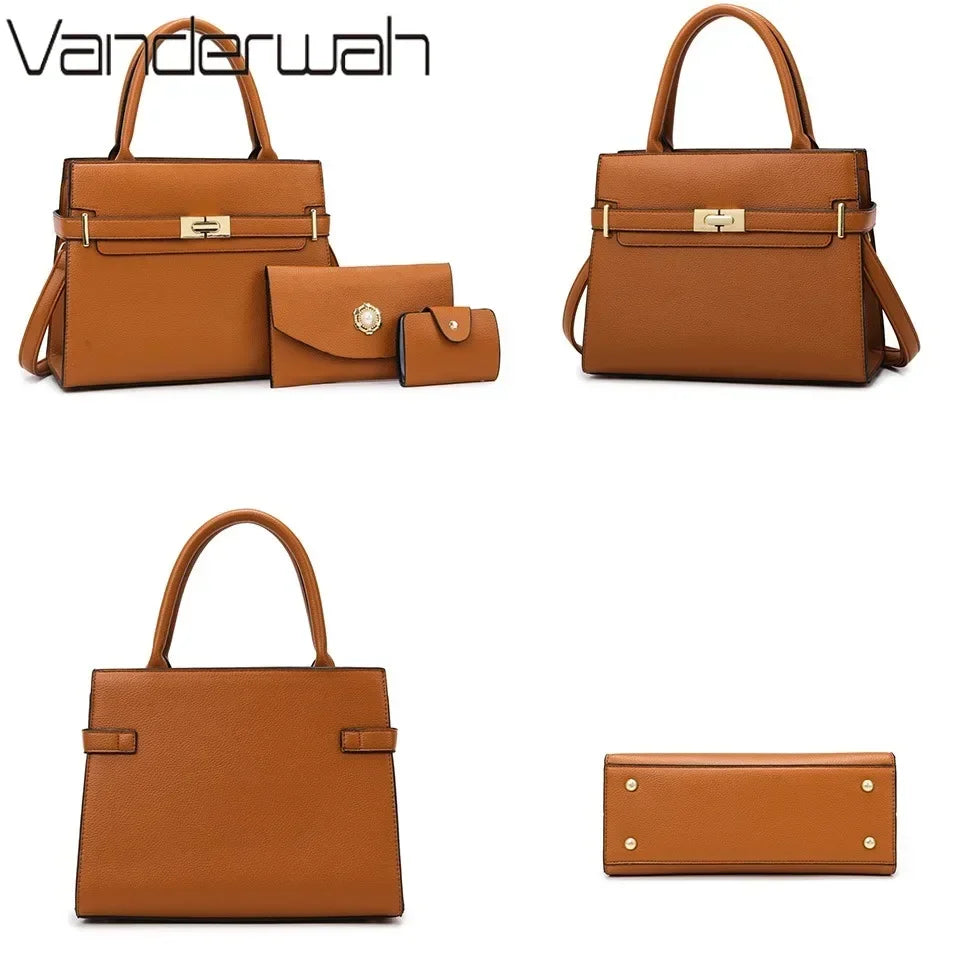 Bolso Antonella Multifuncional con Bolso Principal y Monedero