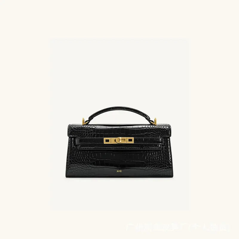 Aurora Crocodile Privée - Aurora Privée Handbag, Crocodile Pattern, New Style, High